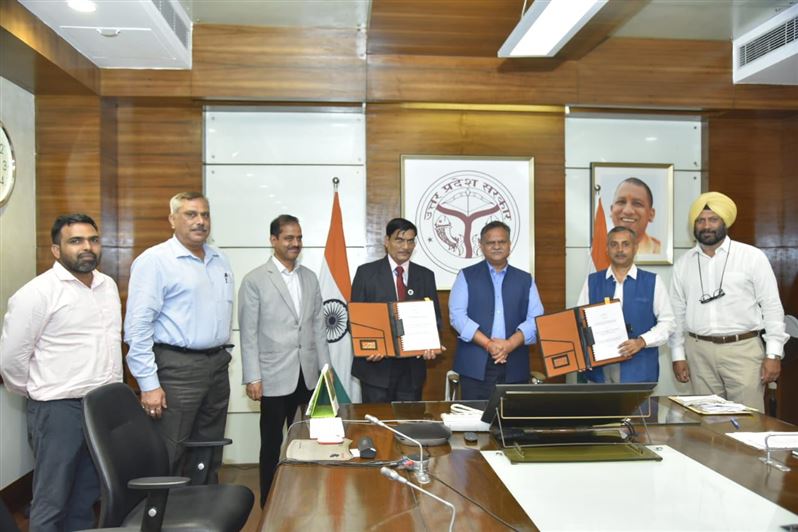 Image of On July 19th 2024, UPEIDA signed the contract to establish Communication Defence Testing Foundation at IIT Technopark, IIT Kanpur Campus as part of Kanpur Defence Node