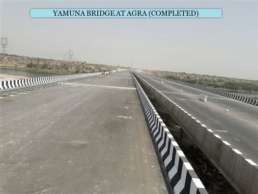 यमुना ब्रिजेट आगरा (पूर्ण)  / Yamuna Bridgeat Agra (completed)