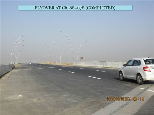 Ch.88 + 978 में फ्लाईओवर (पूर्ण) /Flyover at Ch.88+978(completed)