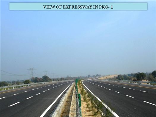 पीकेजी-1 में एक्सप्रेसवे का दृश्य / View of Expressway in PKG-1
