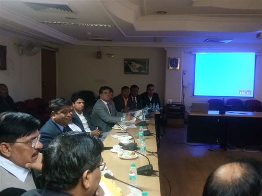 यूपीडा के सीईओ श्री ए.के.अवस्थी ने यू०पी० डिफेंस कॉरिडोर में निवेश के लिए बैठक की/ UPEIDA CEO Mr. A.K.Awasthi chaired a meeting to encourage investment in the U.P. Defence Corridor